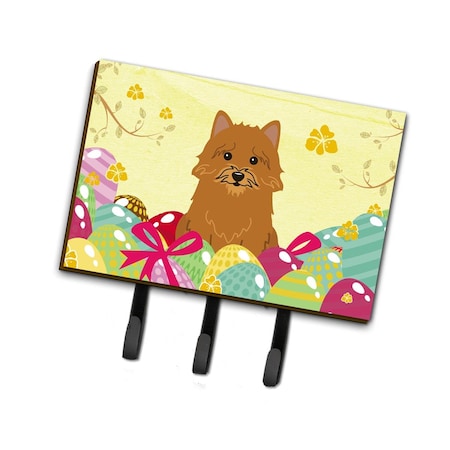 Carolines Treasures Easter Eggs Norwich Terrier Leash or Key Holder BB6020TH68